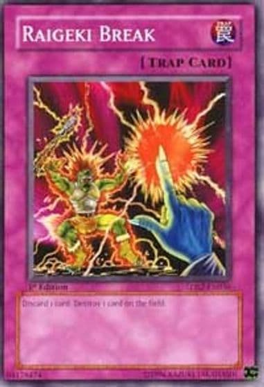 Raigeki Break 5D's Starter Deck 2009 Yu-Gi-Oh! card