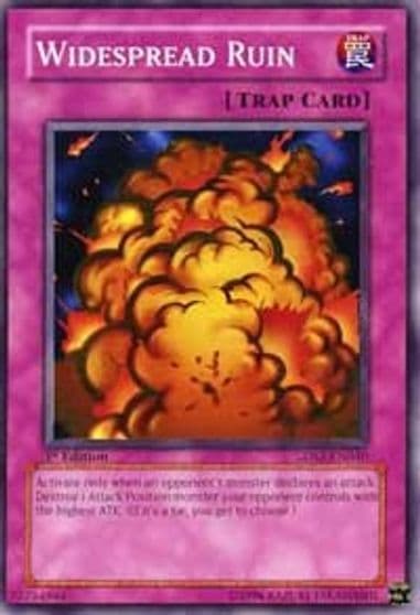 Widespread Ruin 5D's Starter Deck 2009 Yu-Gi-Oh! card