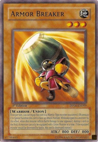 Armor Breaker Duelist Pack 6: Jaden Yuki 3 Yu-Gi-Oh! card
