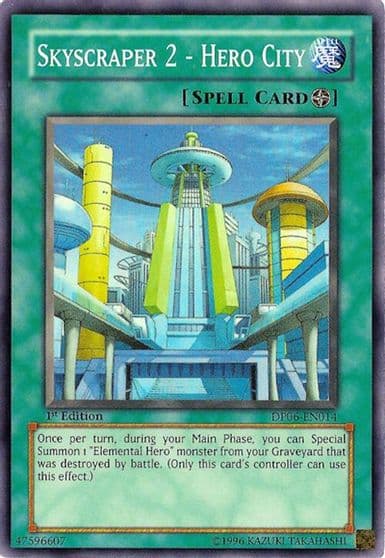 Skyscraper 2 Hero City Duelist Pack 6: Jaden Yuki 3 Yu-Gi-Oh! card