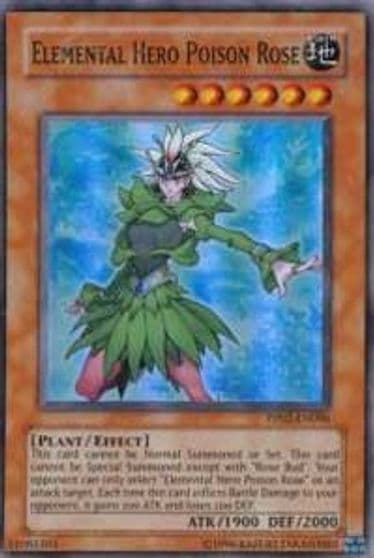 Elemental Hero Poison Rose Premium Pack 2 Yu-Gi-Oh! card