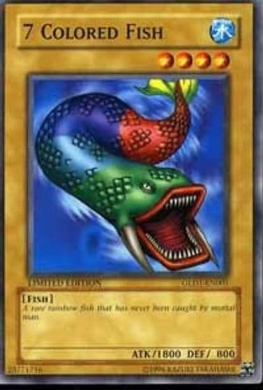 7 Colored Fish Gold Series 2008 Yu-Gi-Oh! card