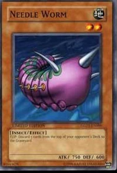 Needle Worm Gold Series 2008 Yu-Gi-Oh! card