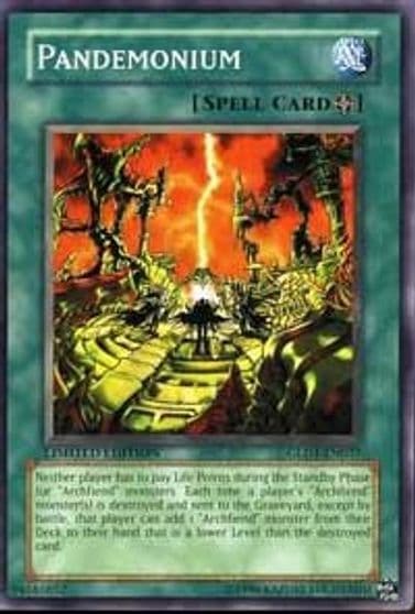 Pandemonium Gold Series 2008 Yu-Gi-Oh! card