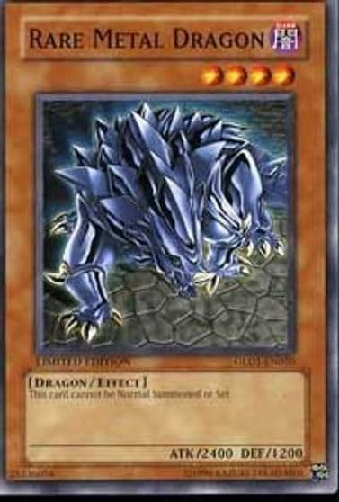 Rare Metal Dragon Gold Series 2008 Yu-Gi-Oh! card