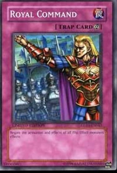 Royal Command Gold Series 2008 Yu-Gi-Oh! card