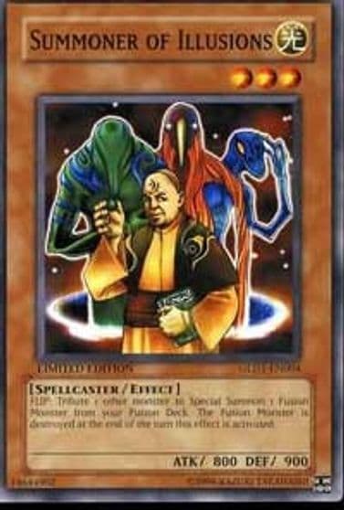 Summoner of Illusions Gold Series 2008 Yu-Gi-Oh! card