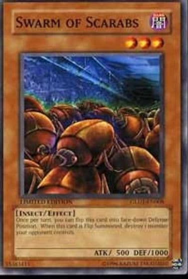 Swarm of Scarabs Gold Series 2008 Yu-Gi-Oh! card
