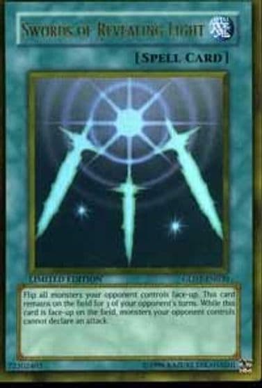 Swords of Revealing Light Gold Series 2008 Yu-Gi-Oh! card