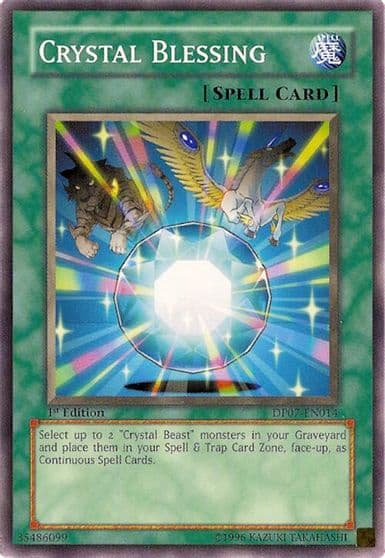 Crystal Blessing Duelist Pack 7: Jesse Anderson Yu-Gi-Oh! card