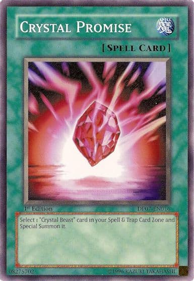 Crystal Promise Duelist Pack 7: Jesse Anderson Yu-Gi-Oh! card