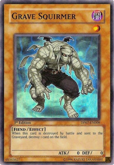 Grave Squirmer Duelist Pack 7: Jesse Anderson Yu-Gi-Oh! card