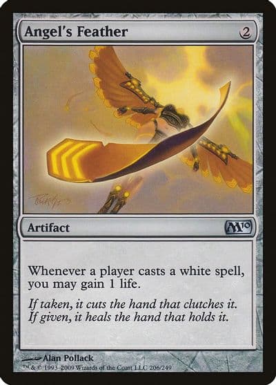 Angels Feather Magic 2010 (M10) Magic card