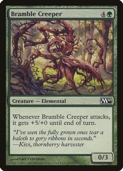 Bramble Creeper Magic 2010 (M10) Magic card