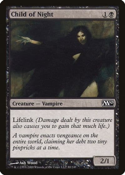 Child of Night Magic 2010 (M10) Magic card