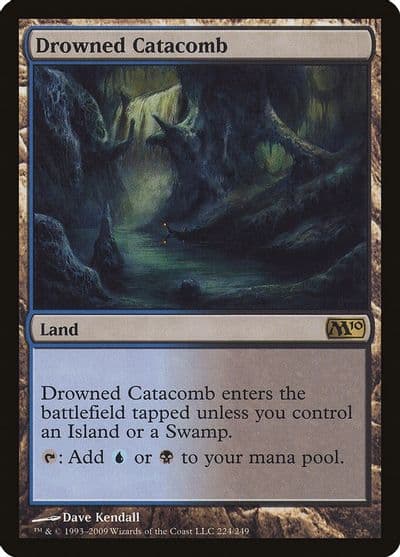 Drowned Catacomb Magic 2010 (M10) Magic card