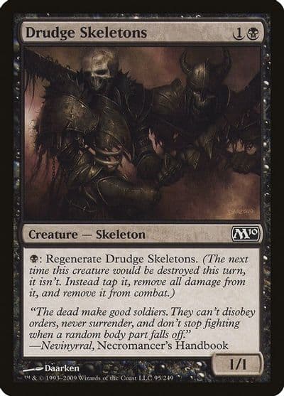 Drudge Skeletons Magic 2010 (M10) Magic card