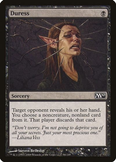 Duress Magic 2010 (M10) Magic card