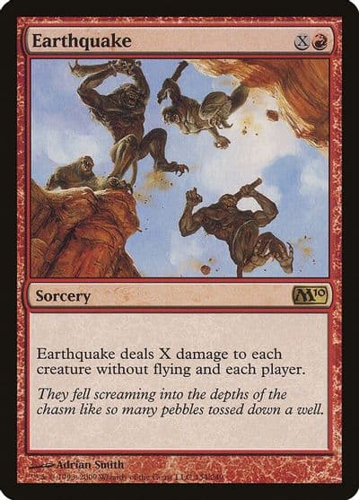 Earthquake Magic 2010 (M10) Magic card