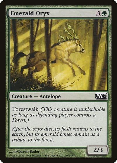 Emerald Oryx Magic 2010 (M10) Magic card