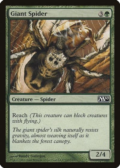 Giant Spider Magic 2010 (M10) Magic card