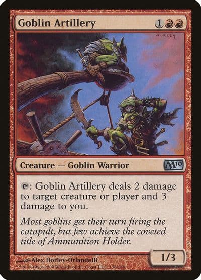 Goblin Artillery Magic 2010 (M10) Magic card
