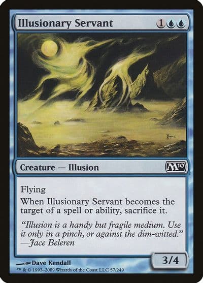 Illusionary Servant Magic 2010 (M10) Magic card