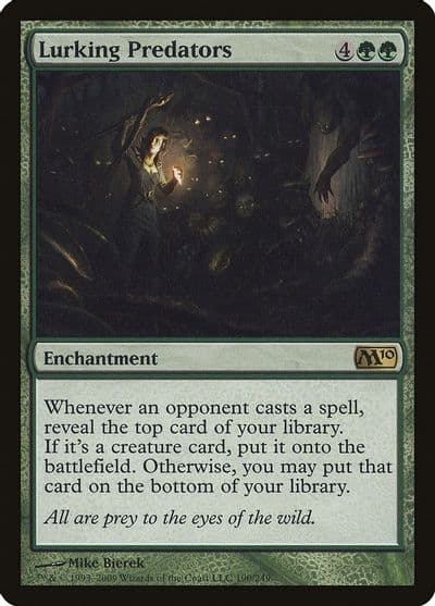 Lurking Predators Magic 2010 (M10) Magic card