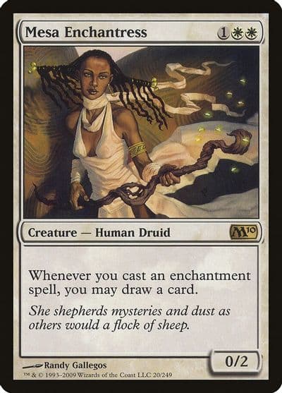 Mesa Enchantress Magic 2010 (M10) Magic card
