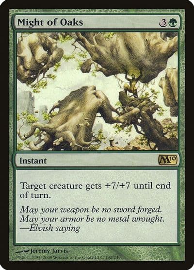Might of Oaks Magic 2010 (M10) Magic card