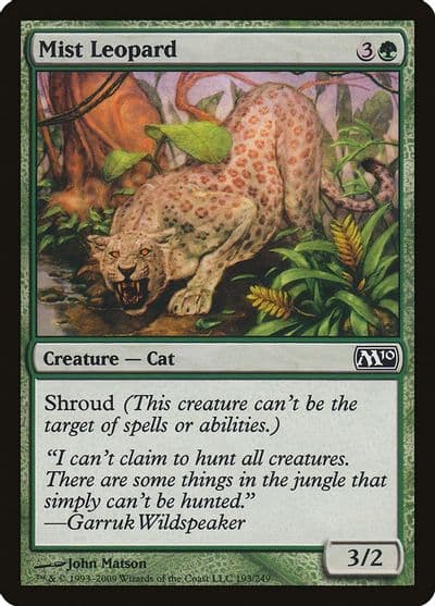 Mist Leopard Magic 2010 (M10) Magic card