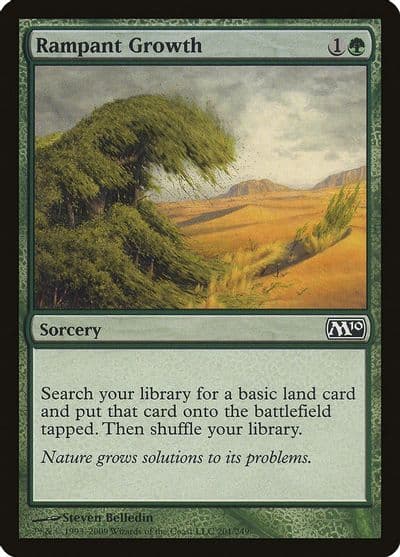 Rampant Growth Magic 2010 (M10) Magic card