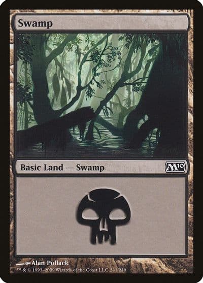 Swamp 241 Magic 2010 (M10) Magic card