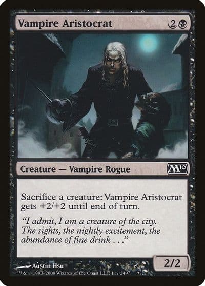 Vampire Aristocrat Magic 2010 (M10) Magic card