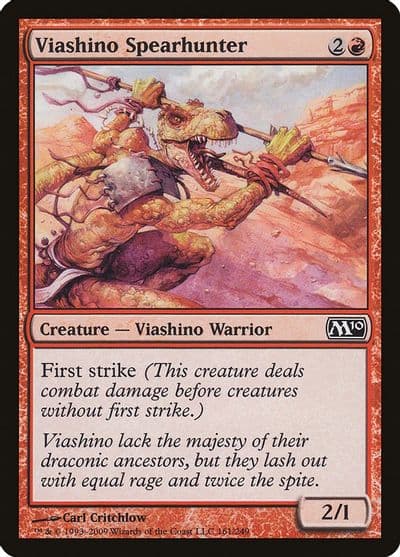 Viashino Spearhunter Magic 2010 (M10) Magic card