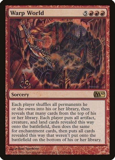 Warp World Magic 2010 (M10) Magic card