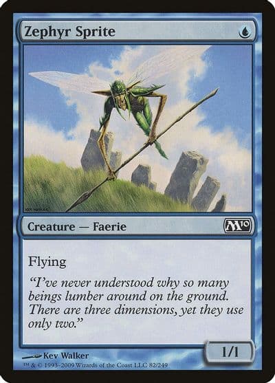 Zephyr Sprite Magic 2010 (M10) Magic card