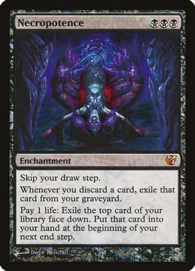 Necropotence From the Vault: Exiled Magic card