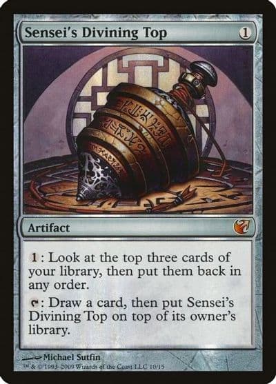 Senseis Divining Top From the Vault: Exiled Magic card