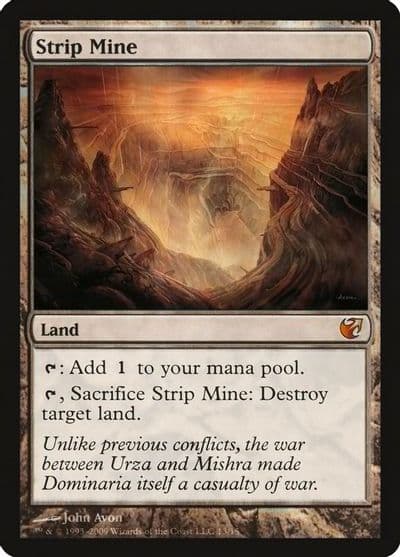 Strip Mine From the Vault: Exiled Magic card