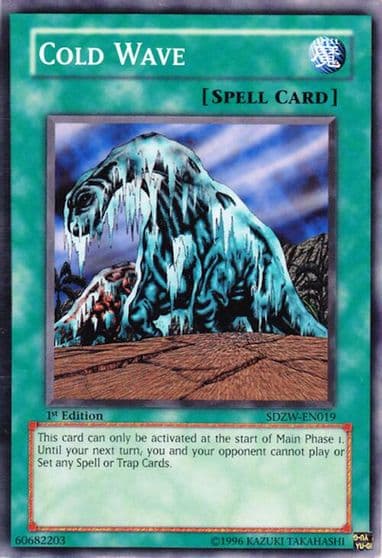Cold Wave Structure Deck: Zombie World Yu-Gi-Oh! card