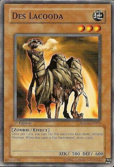 Des Lacooda Structure Deck: Zombie World Yu-Gi-Oh! card