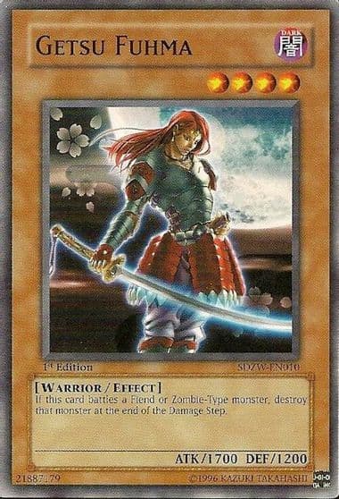 Getsu Fuhma Structure Deck: Zombie World Yu-Gi-Oh! card