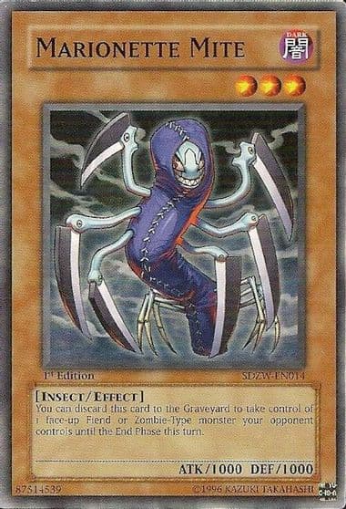 Marionette Mite Structure Deck: Zombie World Yu-Gi-Oh! card