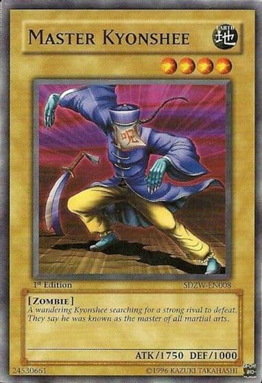 Master Kyonshee Structure Deck: Zombie World Yu-Gi-Oh! card