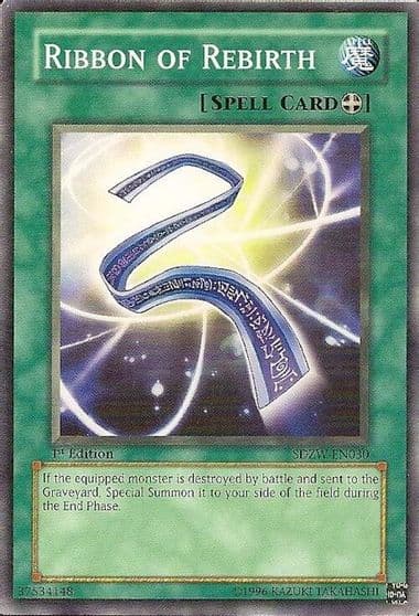 Ribbon of Rebirth Structure Deck: Zombie World Yu-Gi-Oh! card