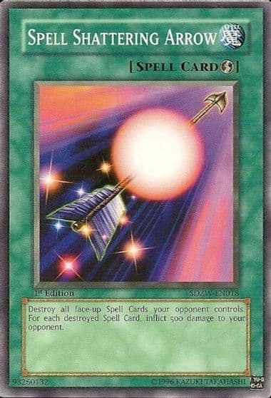 Spell Shattering Arrow Structure Deck: Zombie World Yu-Gi-Oh! card