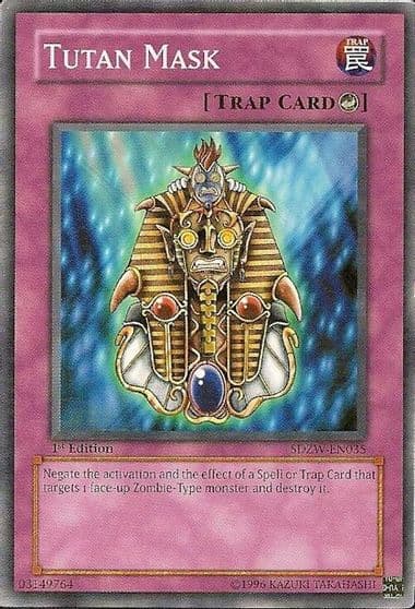 Tutan Mask Structure Deck: Zombie World Yu-Gi-Oh! card