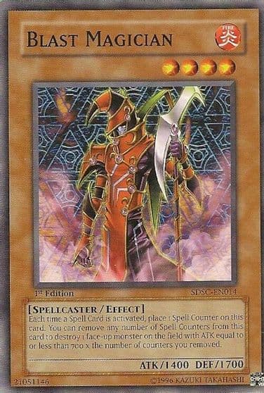 Blast Magician Structure Deck: Spellcaster's Command Yu-Gi-Oh! card