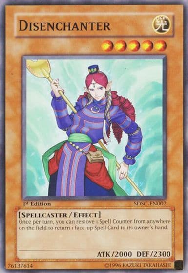 Disenchanter Structure Deck: Spellcaster's Command Yu-Gi-Oh! card